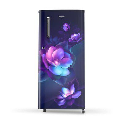 Whirlpool 190 L 2 Star Direct-Cool Single Door Refrigerator (WDE 205 CLS PLUS 2S SAPPHIRE BLOOM)