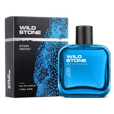 Wild Stone Hydra Energy Spice Eau De Toilette for Men, Long Lasting Refreshing Office Wear Fragrance, 100 ml