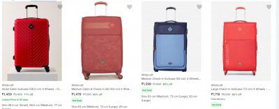 Wildcraft Suitcases Upto 80% Off| Starts At Rs 1459