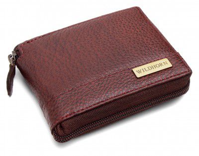 WildHorn RFID Protected Leather Wallet for Men