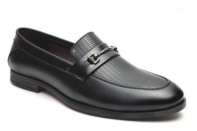 Winfox 522-Black-6 Formal Shoes for Mens