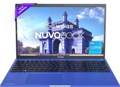 WINGS Nuvobook S1 Aluminium Alloy Metal Body Intel Intel Core i3 11th Gen 1125G4 - (8 GB/256 GB SSD/Windows 11 Home) WL-Nuvobook S1-BLU Thin and Light Laptop  (15.6 Inch, Blue, 1.60 Kg)