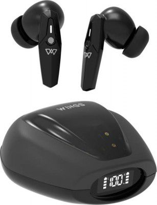 Wings Phantom 410 Wireless Earbuds with Digital Battery Indicator