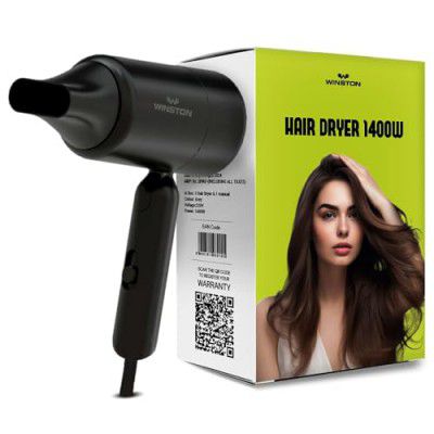 WINSTON Ionic Foldable Hair Dryer - 1400W 