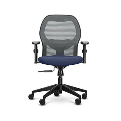 Wipro Alivio Mid Back Mesh Ergonomic Home-Office Chair with Synchro tilt Mechanism