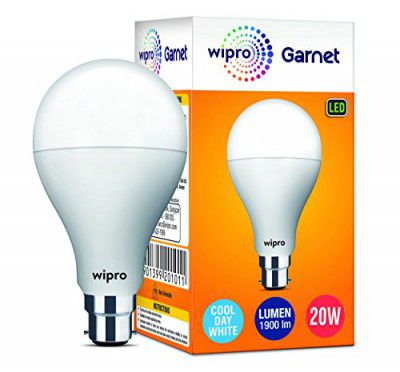 Wipro Garnet 20W LED Bulb for Home & Office Pack of 1