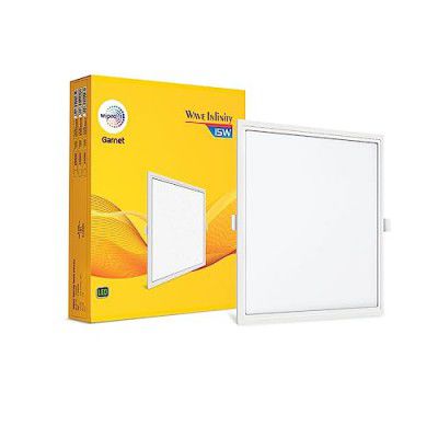 wipro Polycarbonate Garnet 15W Square Led Wave Infinity Panel - 150X150Mm | Pack of 1