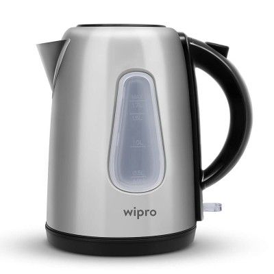 Wipro Vesta Electric Kettle Stainless Steel 1.7 L, 2000W, Auto Shut-Off