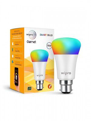 Wipro White 9W B22D Led Warm Smart Bulb