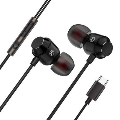 Wissenschaft JP53 (Upgraded Version) USB C-Type in-Ear Headphones with Mic