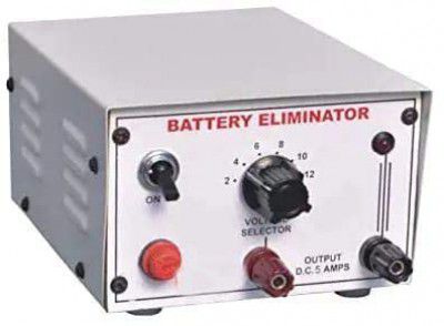 Witeg Battery Eliminator 5 Amp, 0-12 V For Lab and Schools Experiments (5 AMP, Battery eliminator)