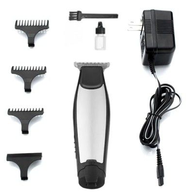 WMARK NG-999 Pro Li Outliner Cordless T Blade Hair Clipper Professional 0.1 Gapped Outlining for Barbers 0.1mm balding Shape up Runtime 90 min, Black