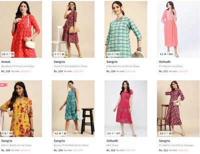 Women Ethnic Wear Starts at ₹259