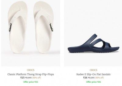 Women's Crocs @ Loot Price