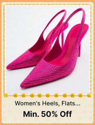 Women's Flats @ minimum 50% off on Flipkart Big Billion Days 