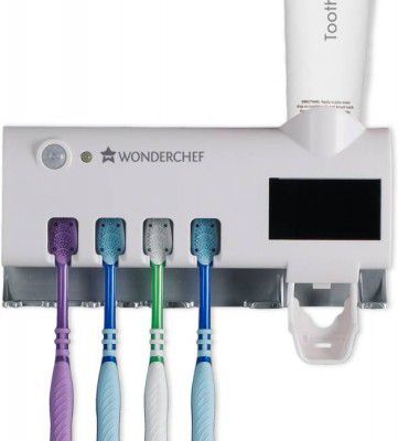 WONDERCHEF Health-Gear Toothbrush UV Sterilization Box  (White)