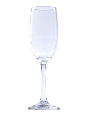 Wonderchef Modena Champagne Flute Glass 190 ml (Set of 6)