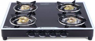 WONDERCHEF Platinum Glass Cooktop 4 Burner 