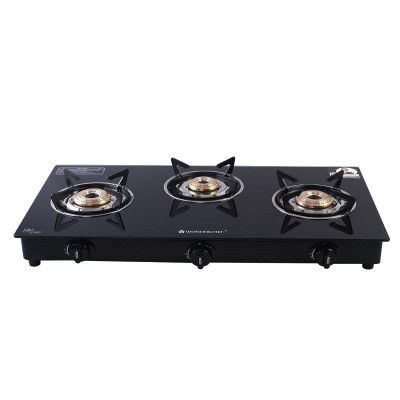 Wonderchef Platinum Plus 3 Burner Auto Glass Cooktop