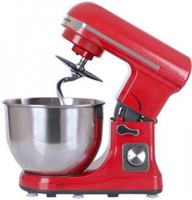 WONDERCHEF Stand Red Stand Mixer 1000 W Mixer Grinder (1 Jar, Red)