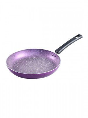 Wonderchef Tivoli Purple Textured Induction Bottom Non-Stick Frying Pan Cookware