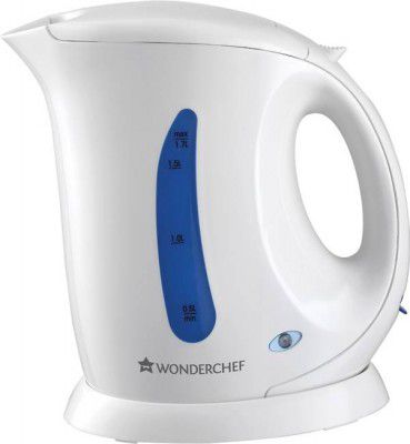 WONDERCHEF Ultima 1.7 L Electric Kettle  (1.7 L, White & Blue)