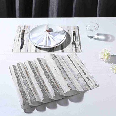 Wonderchef Valentina Set of 6 Stripe Print Placemat