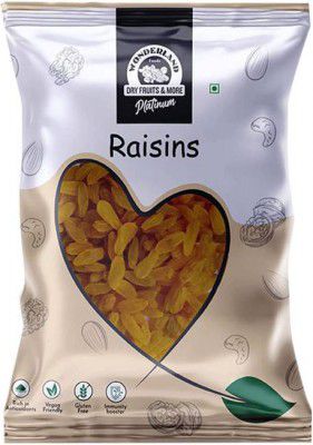 WONDERLAND Foods Hand Picked Platinum Plain Raisins  (500 g)