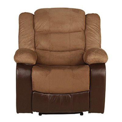 Woodness Ashley Manual Single Seater Recliner (Brown)