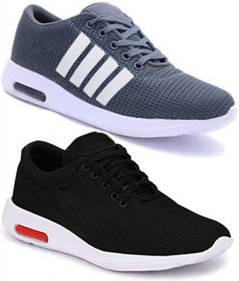 World Wear Footwear  Combo Pack of 2 Latest Collection Stylish casual Sports Running Shoes For Men  (Multicolor)