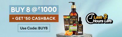 WOW Loot : Buy 8 Products at Rs.1000