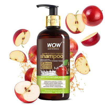 WOW Skin Science Apple Cider Vinegar Shampoo No sulphate & Parabens 300ml