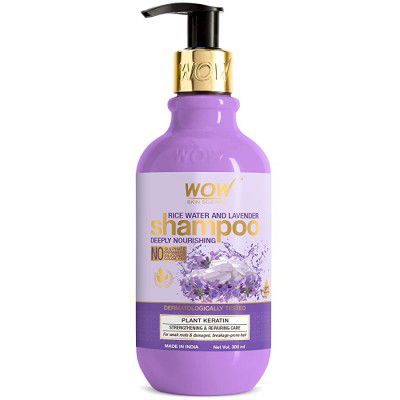 WOW Skin Science Rice Water Shampoo with Rice Water 300 ml