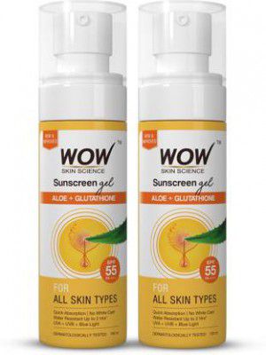 WOW SKIN SCIENCE Sunscreen -  (Pack of 2)  (200 ml)