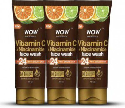 WOW SKIN SCIENCE Vitamin C & Niacinamide | For Brighter Glow Face Wash  (300 ml)