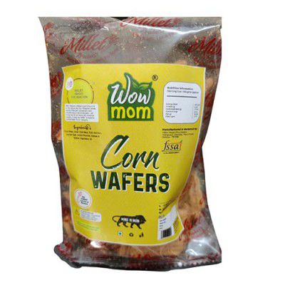 Wowmom Millet and Corn based Wafers, Perfect for Healthy Snacking