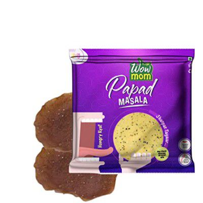 Wowmom Premium Ragi and Urad Flour Masala Papad