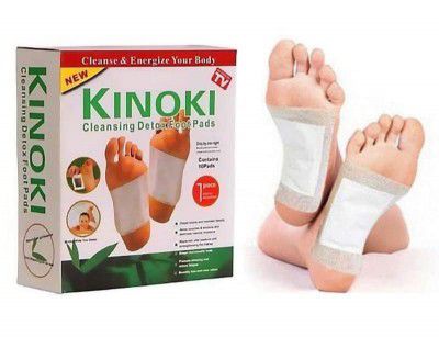 Wuze Kinoki Detox Foot Patches 10 Adhesive Pads Kit