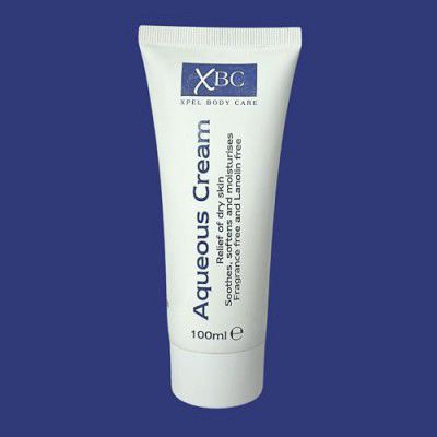 XPEL Aqueous Cream for Relief of Dry Skin Soothes, Softens and Moisturises & Skin Cleanser for Women & Men with Dry Skin for All Seasons 100 ml