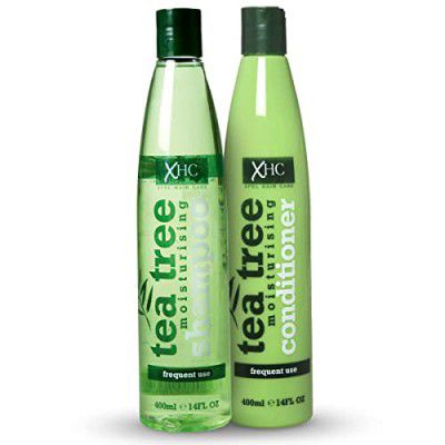 XPEL Tea Tree Moisturising Shampoo & Conditioner No Parabens & Sulphates 800 ml