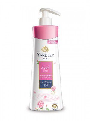 YARDLEY LONDON English Rose Moisturising Body Lotion with Germ Shield - 400ml