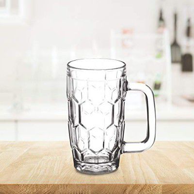 Yera Fructose Glass Juice Mugs JM10A 300 ml (Transparent) - 6 Pieces