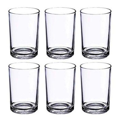 Yera Glass Tumbler - 6 Pieces, Clear, 225ml