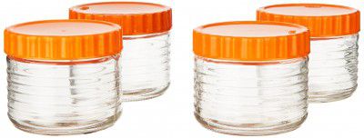 YERA LiteBites Snack Jars, 600 ml, 4 Piece