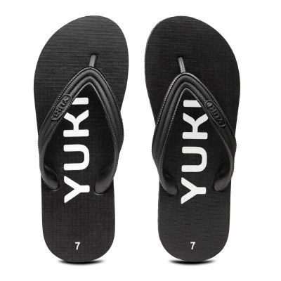 YUKI Unisex Slippers | Hawai Chappal Rubber Flip Flops Slippers, Comfortable & Ultra-Light, Waterproof Non-Slip Thong