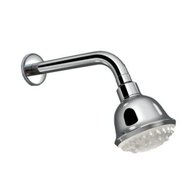 Zap Phoenix Series Multiflow Overhead Shower With 9 Inch Shower Arm (Overhead Shower, Rain, Soft, Massage Rain & Massage and Rain & Soft Water Flow)