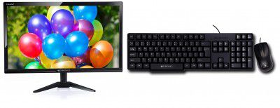 Zebronics 21.5 inch (54.6cm) LED Monitor+ Keyboard Combo