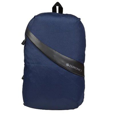 ZEBRONICS Camp1, 14 Liters Laptop Backpacks (Navy Blue)