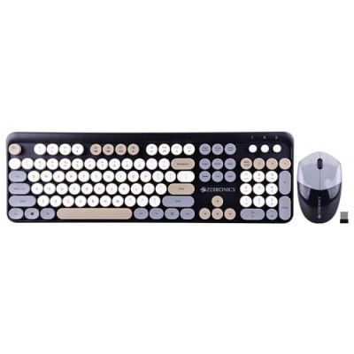 ZEBRONICS Companion 301 2.4GHz Wireless Keyboard & Mouse Combo