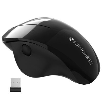 ZEBRONICS Dolphin Ergonomic Dual Mode 1200 DPI Mouse